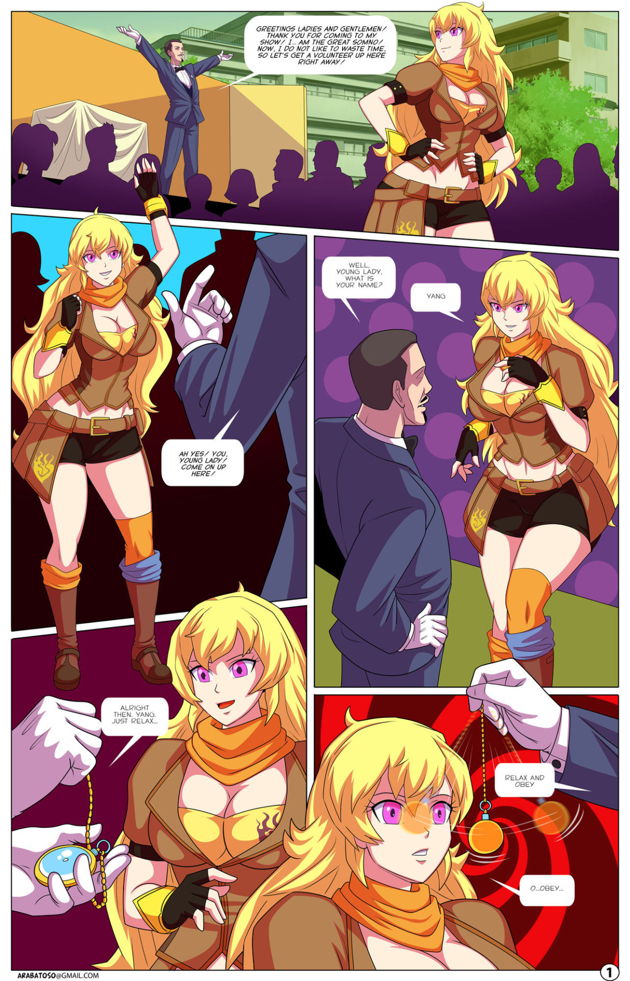 thickest-ecchings:  RWBY: Magic Trance ft. Yang