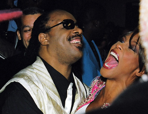 Stevie Wonder and Whitney Houston, 1999