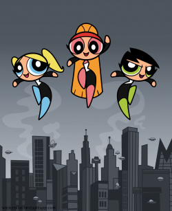 Dust-In-My-Eyes:     I’ve Loved @Crackmccraigen ‘S Powerpuff Girls Since I Was