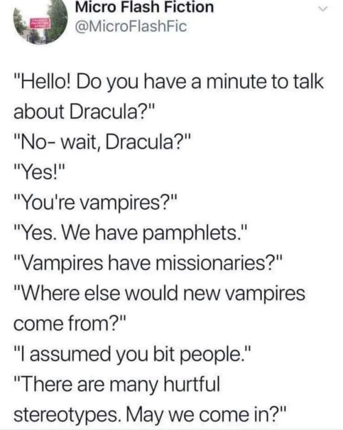 whitepeopletwitter:Vampires are so misunderstood