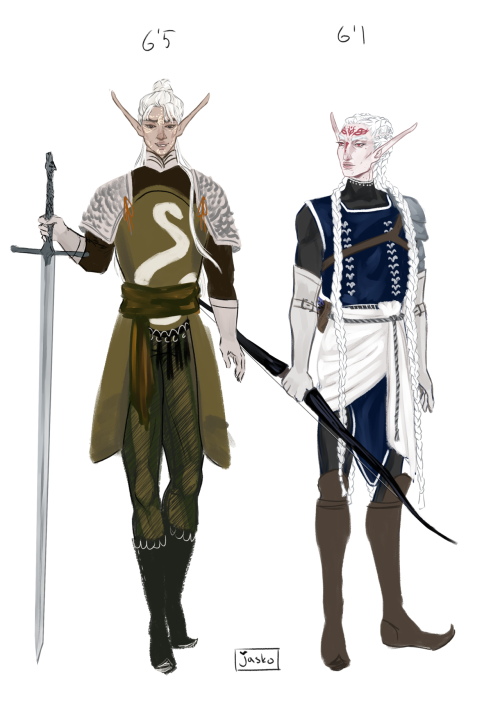 perkeleen-lavellan:When @whataboutbugs told me how tall Syrillon was all I was thinking waswhy have 