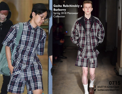 gosha rubchinskiy burberry