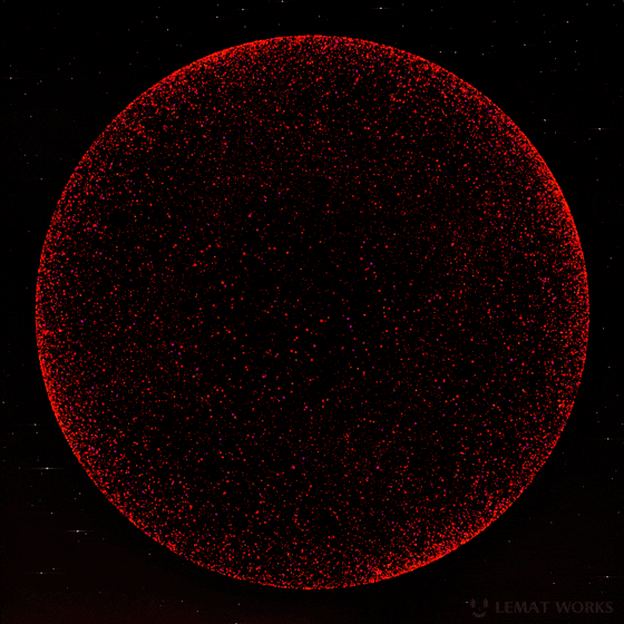 lematworks: Produced by LEMAT WORKS minimal dots1 2 /   Future Galaxy1 6 7 / Twinkle