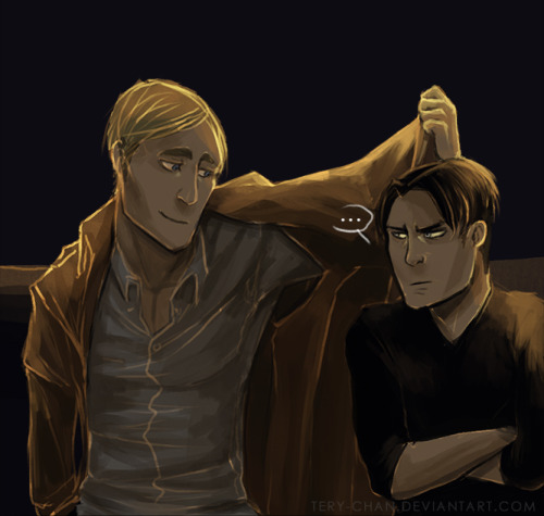 idontknowbutitsbjutifl:  this took me a whole day and it’s about NOTHINGWHAT THE FUCK TERY help, I got Eruri in my blood and it won’t go away 