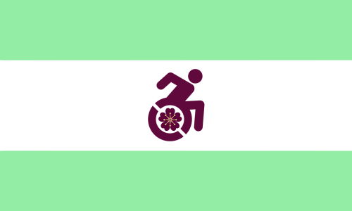 distinct-disability-flags: Disabled Queer Flags - Part 3 Sapphic, Diamoric, & Achillean Flags fo