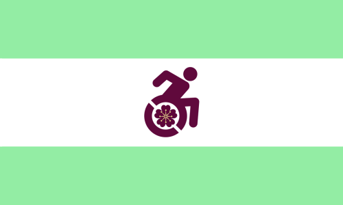 distinct-disability-flags: Disabled Queer Flags - Part 3 Sapphic, Diamoric, &amp; Achillean Flags fo