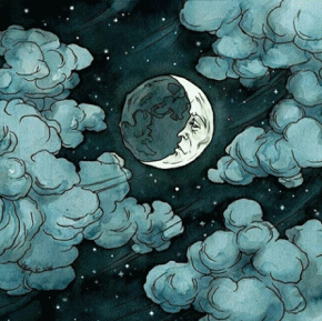 trip-with-the-sky:Cloudy night