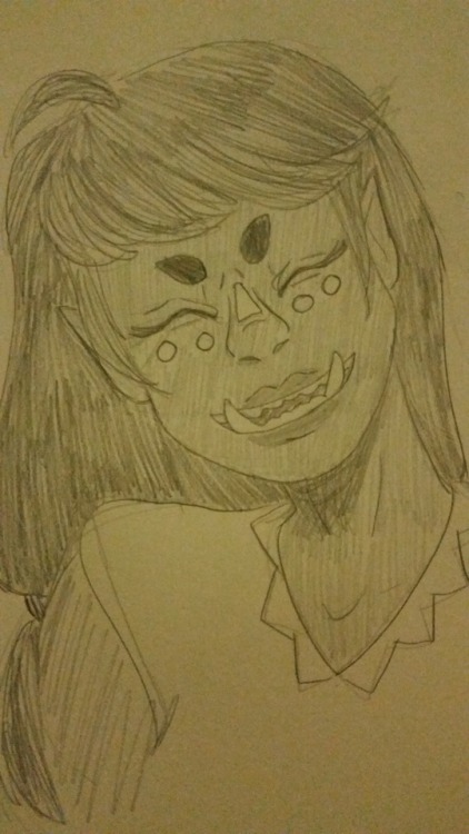 davy–babes:i may have created the cutest orc oc in the world….. her name is tula