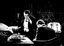 slashfilms:  “It’s just a scratch.”  Dracula (1931)  