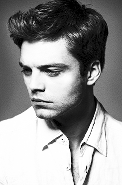 :  Sebastian Stan photographed by Santiago Sierra  