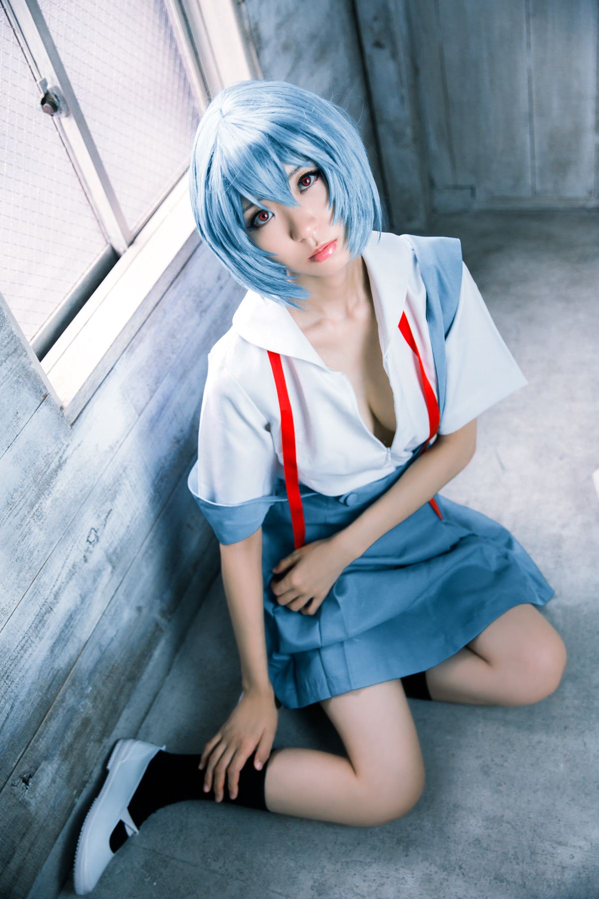 cosplayjapanesegirlsblog:    Evangelion -Rei Ayanami [Mikehouse] 2-3 HELP US GROW