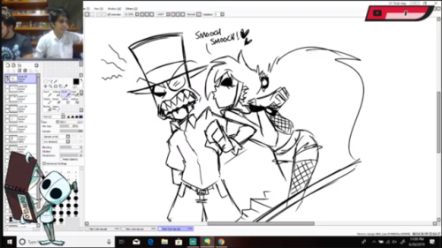 ripdays:  Screenshots from the live! Here it’s already 1am, I need to sleep