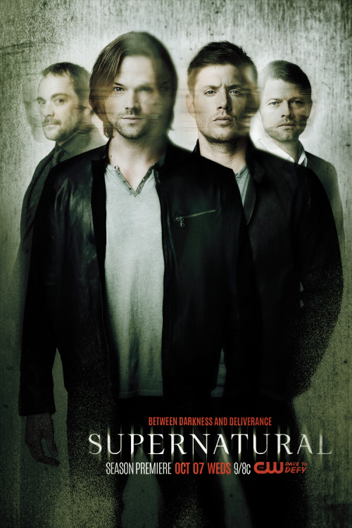 thecwspn:  The boys are caught between darkness and deliverance. Supernatural season 11 premieres We