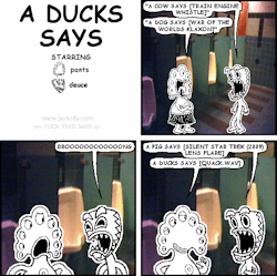 jerkcity:  #5744: a ducks says 