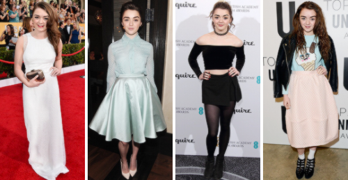 delenasdiary:2014 fashion ♦ Maisie Williams