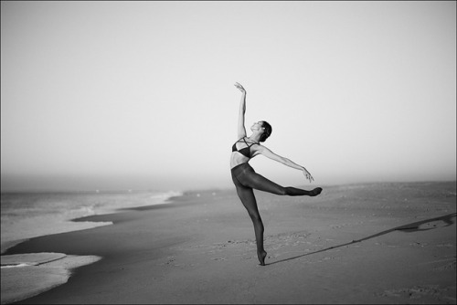 ballerinaproject: Brittany De Grofft - Fort Tilden Beach, New York CityThe Ballerina Project will so