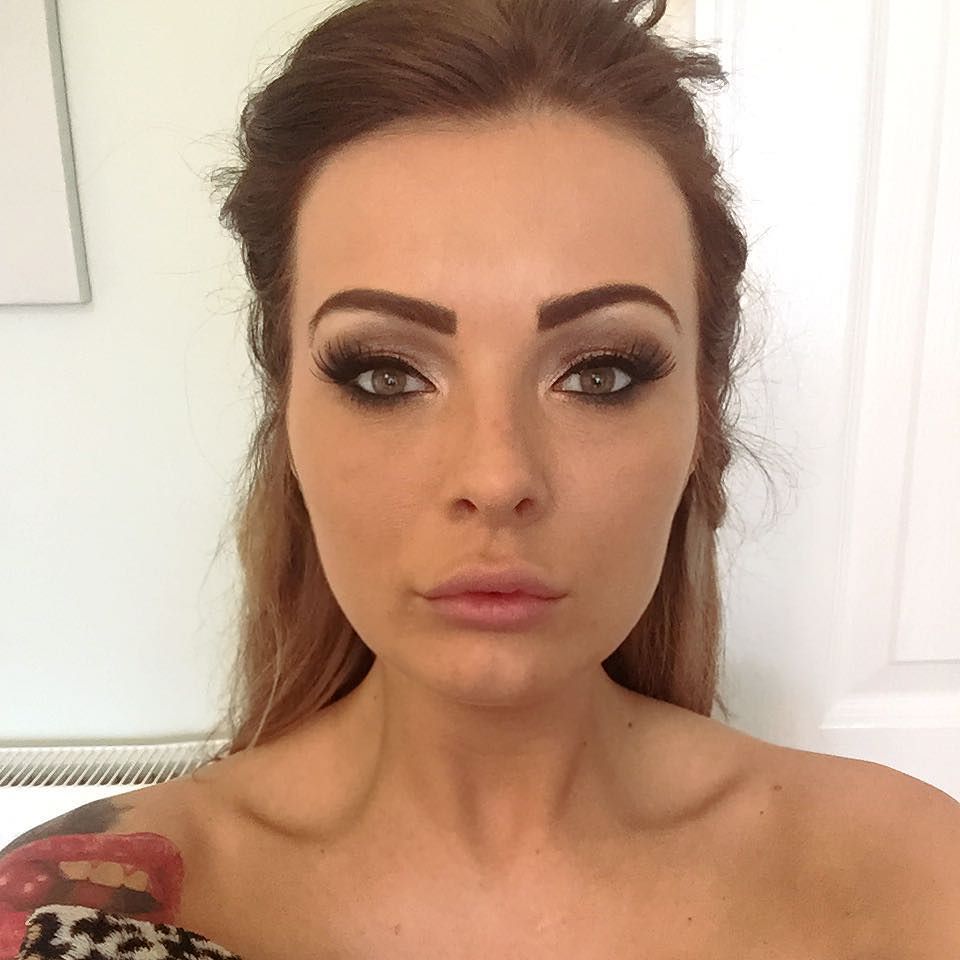 Just found this pic just after having my make up done for my wedding! Very impressed