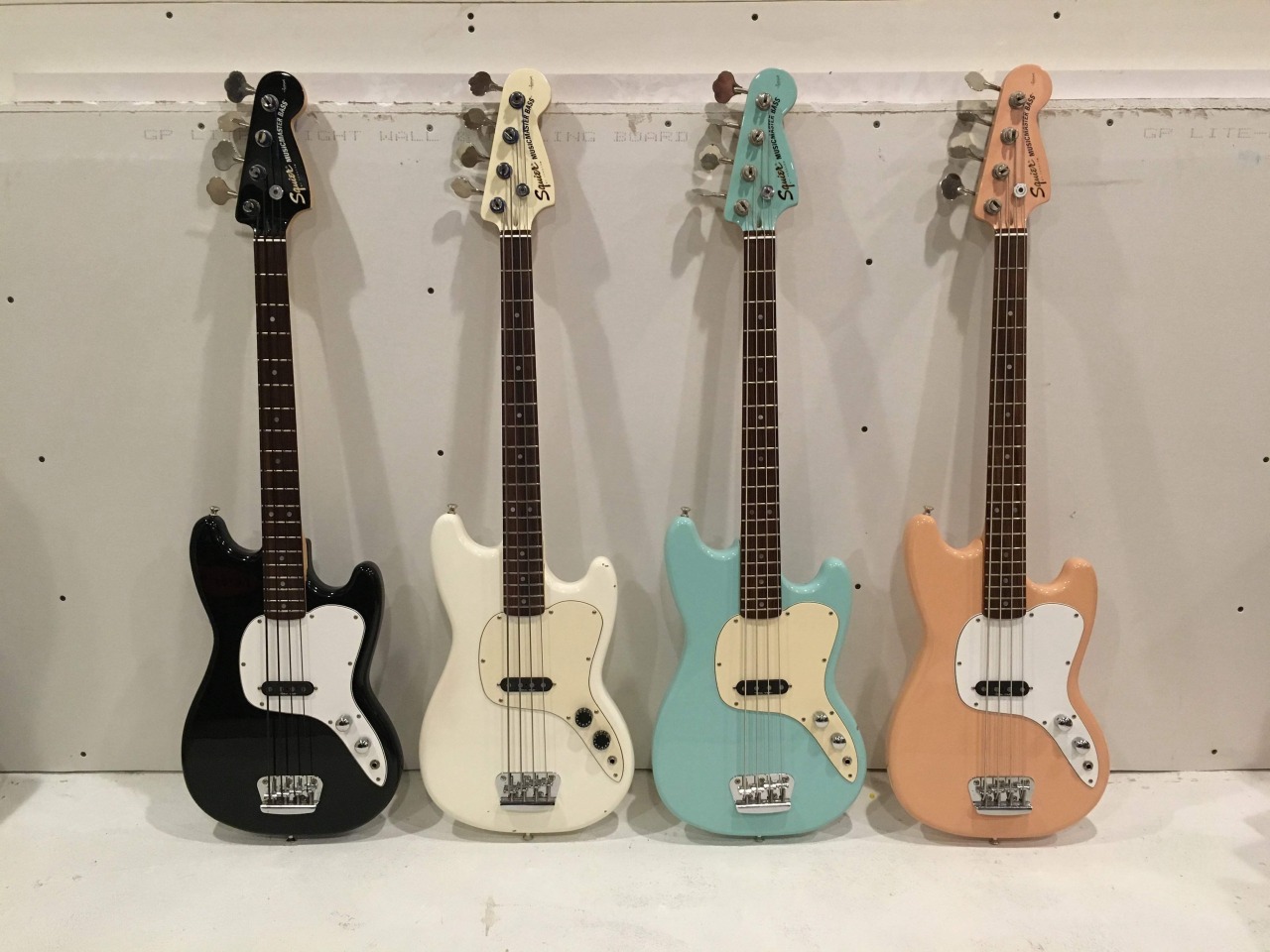 fenderbassman97:  Squire by Fender Musicmaster Bass family 