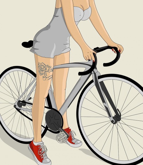 bicycleart:two.wheels.forever