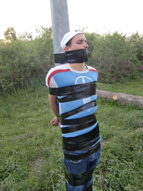 A fraternity prank can go wrong so quickly when a random horny trucker finds the helplessly displaye