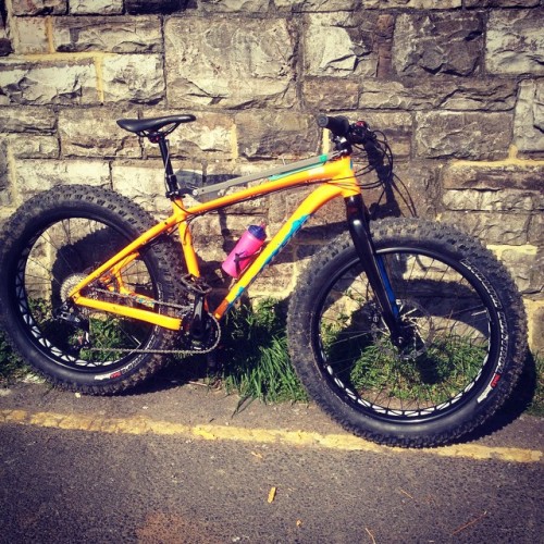 rmaynardeames:Got a quick ride on this today! I likey! #fatbike