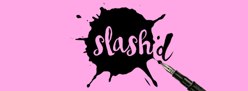 Hey y’all! I’m helping with design for @slashdzine, a new zine for femslash lit and art 