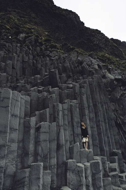 One week in Iceland. A self portrait series.