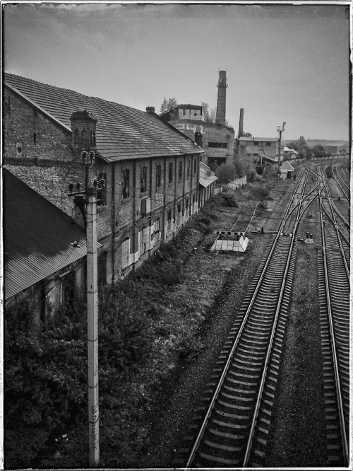 Railway Kokomea, Ukraine, April 2018