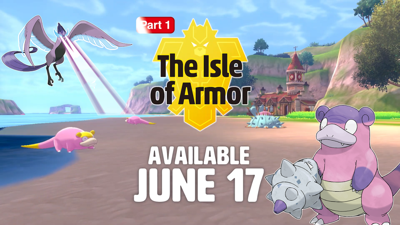 Video: Pokemon Sword & Shield The Isle of Armor DLC launches on