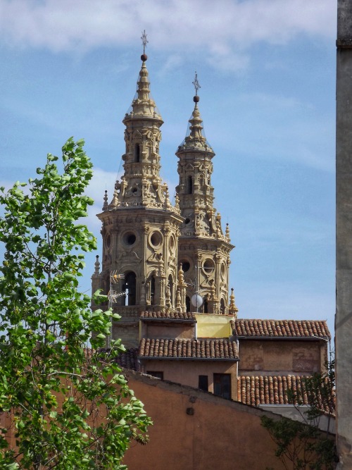 Torres, catedral, Logroño, La Rioja, 2012.