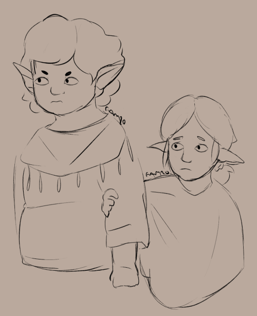 julankaushibael:quick nerin and athas ideas.  these are rilles and carmie’s boys!