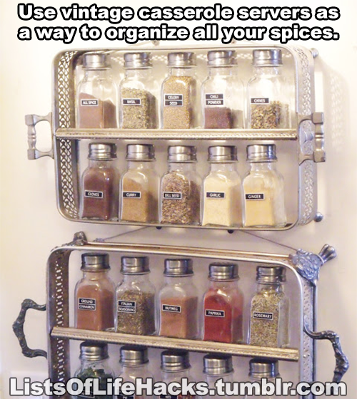 listsoflifehacks:  Tips and Tricks for Organization