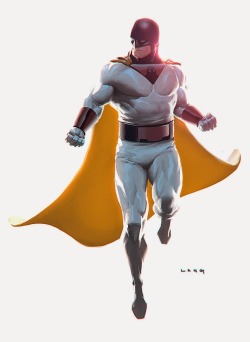 jigokuen:  ryanlangdraws:  Space Ghost. 