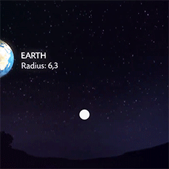 doctordonna10:  al-bayyinah:  ahhjibbliejibblie:  porygon-d: WHAT IF other planetary bodies orbited our world at the same distance as the moon?  whoa Jupiter kinda in my personal bubble thanks  Jupiter would actually be terrifying.  Is that Earth orbiting