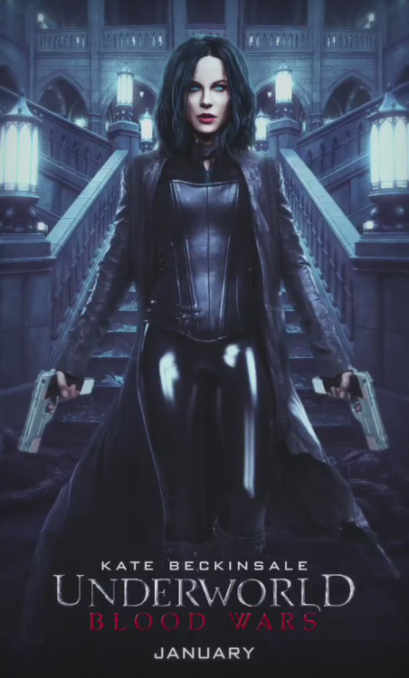 CHOOSE YOUR SIZE Underworld Blood Wars Poster Kate Beckinsale Selene FREE P+P 