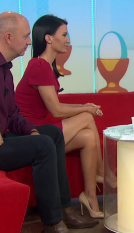 anchorwoman Gábina Partyšová
