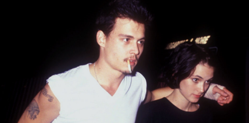 cumbiaque: Winona Ryder &amp; Johnny Depp1990