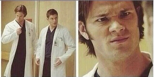 carryon–my–wayward–butt:  Poor thing is so confused and worried   I don’t medicine dean?! I law!  Dean I law??????!!!!