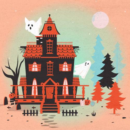 Boo! Here is another spooky home!@judeeeoliva 