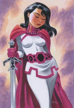 cooketimm:  Lady Sif by Bruce Timm