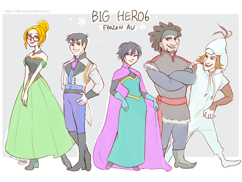 dbooox:BIG HERO6 ~ FROZEN AU ~