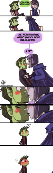 Raven X Beast Boy Tumblr