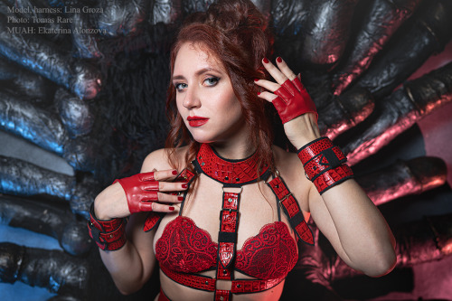 Red Mistress  Model, harness, retouch - Lina GrozaPhoto - Tomas RareMUAH -  Ekaterina Alonzova More 