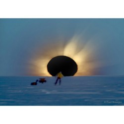 A Total Eclipse At The End Of The World #Nasa #Apod #Sun #Moon #Antarctica #Total
