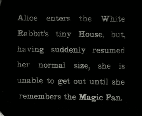 tiredtangerine:  Alice in Wonderland (1903) 