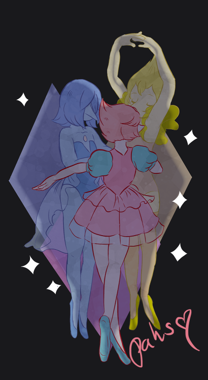 Bunch of Pearls I drew for the Steven Universe finale and then….forgot to post.  (╥_╥) better