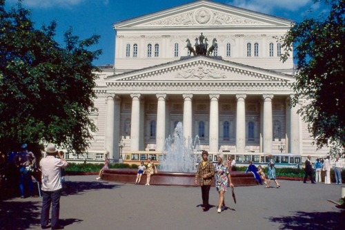 Bolshoi Theatre, Moscow, 1976.(Большой театр Москва, 1976)