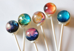 itscolossal:  Nebula Lollipops by Vintage