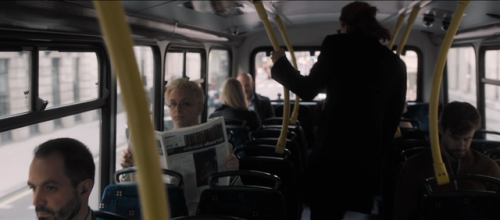 In Episode One, Crowley And Aziraphale Ride The Bus Together, Avoiding Looking At Each Other, Not Sitting