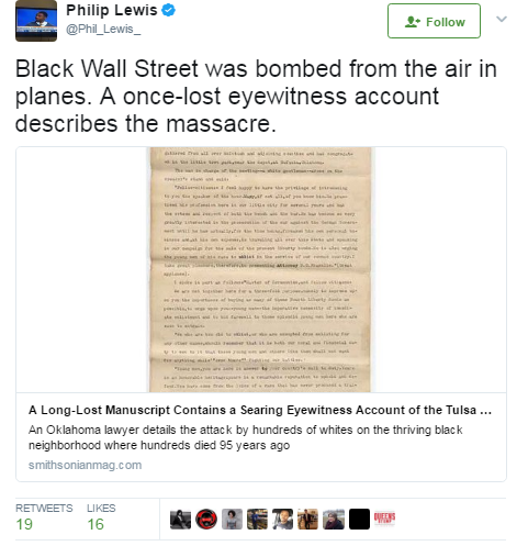 black-to-the-bones:  They always try to hide the truth from us.It was taught for the first time only in 2012! Almost a hundred years after this horrible incident.This, like many stories we never learned in school, we never knew this happened, although